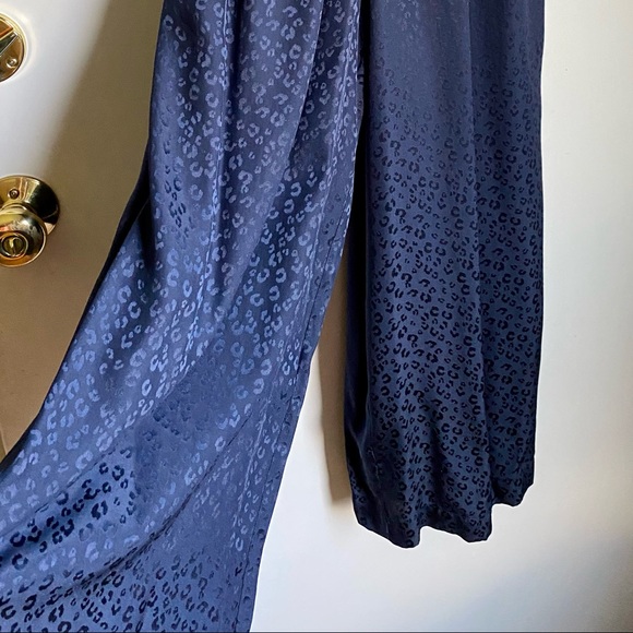 Rebecca Taylor cheetah jacquard jumpsuit - Picture 7 of 12